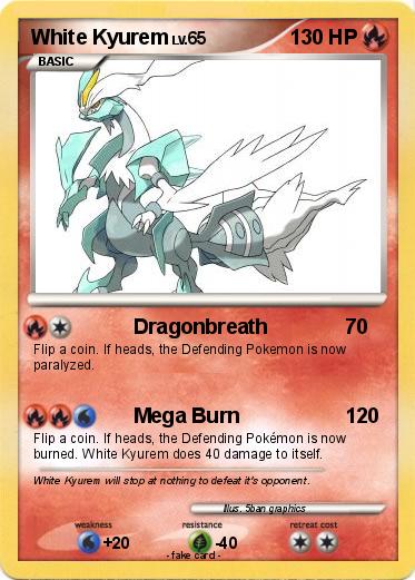 Pokemon White Kyurem