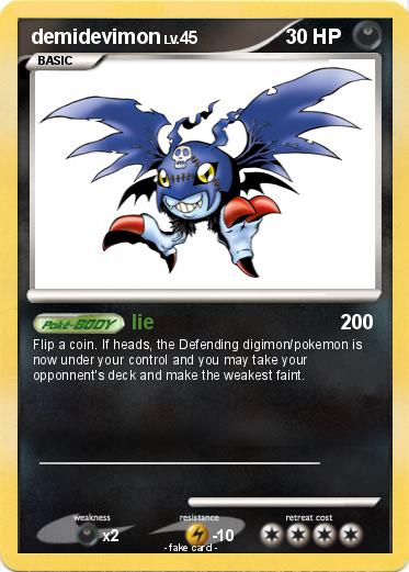Pokemon demidevimon
