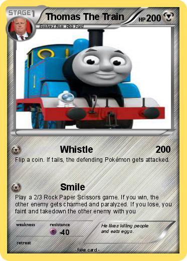 Pokemon Thomas The Train