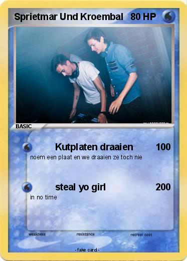 Pokemon Sprietmar Und Kroembal