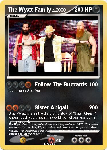 Pokemon The Wyatt Family