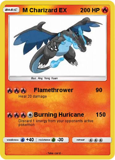 Pokemon M Charizard EX