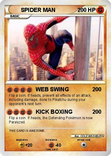 Pokemon SPIDER MAN