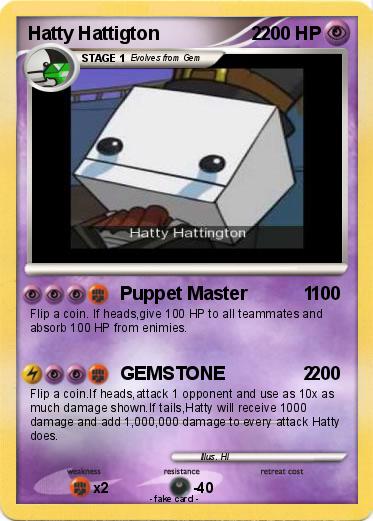 Pokemon Hatty Hattigton                  2