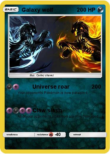 Pokemon Galaxy wolf