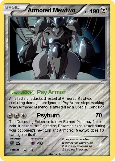 Pokemon Armored Mewtwo