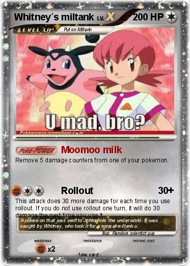 Pokemon Whitney´s miltank