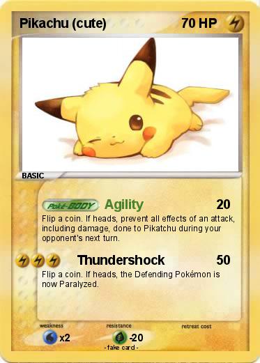 Pokemon Pikachu (cute)