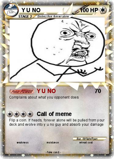 Pokemon Y U NO
