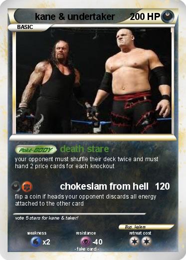 Pokemon kane & undertaker