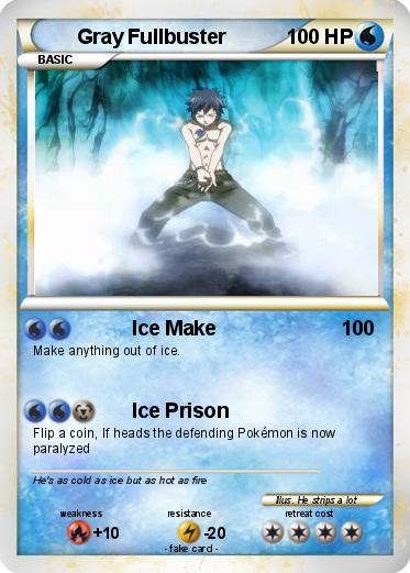 Pokemon Gray Fullbuster