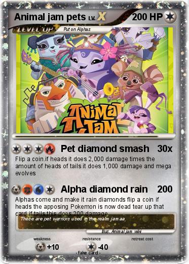 Pokemon Animal jam pets