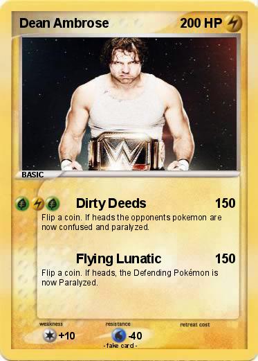 Pokemon Dean Ambrose