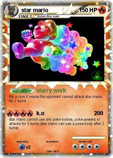 Pokemon star mario