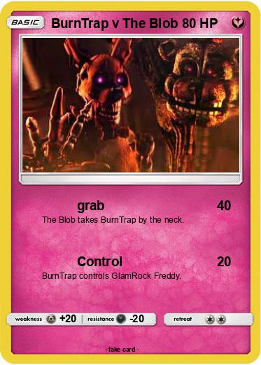 Pokemon BurnTrap v The Blob