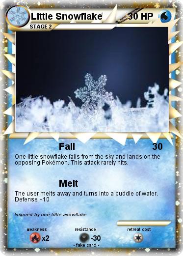 Pokemon Little Snowflake Pokemon Little Snowflake