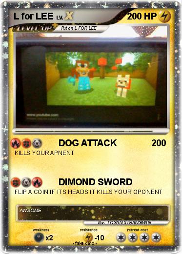 Pokemon L for LEE