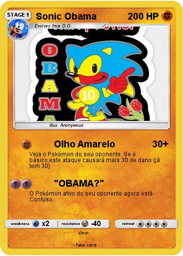 Pokemon Sonic Obama