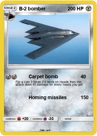 Pokemon B-2 bomber