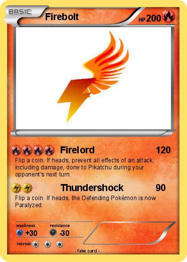 Pokemon Firebolt