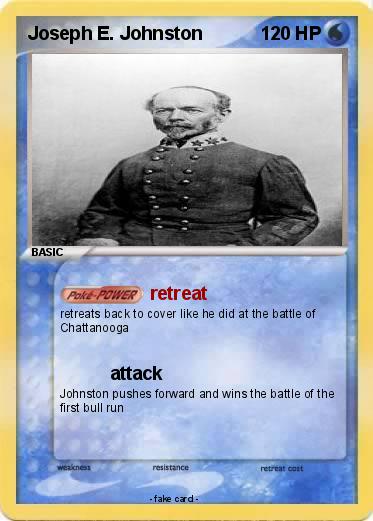 Pokemon Joseph E. Johnston