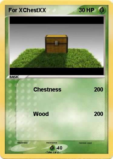 Pokemon For XChestXX