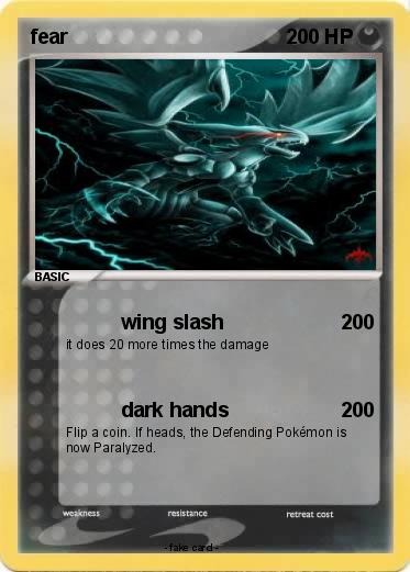 Pokemon fear