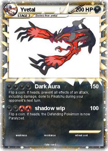 Pokemon Yvetal