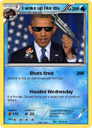 Pokemon I woke up like dis