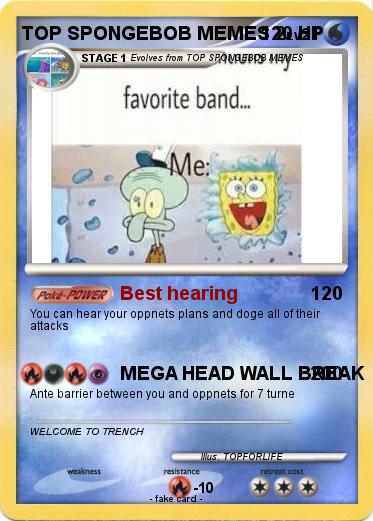 Pokemon TOP SPONGEBOB MEMES 2