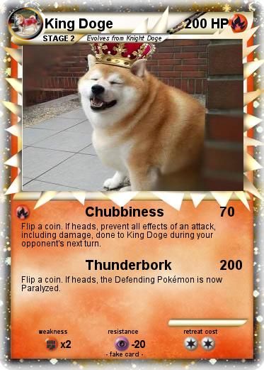 Pokemon King Doge