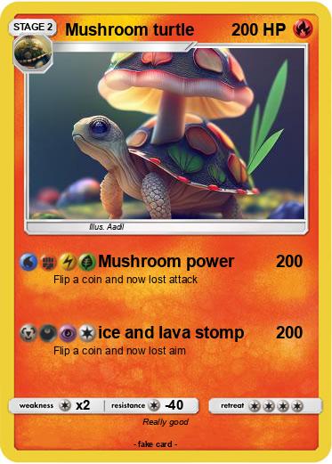 Pokemon Mushroom turtle