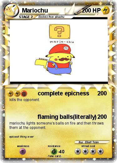 Pokemon Mariochu