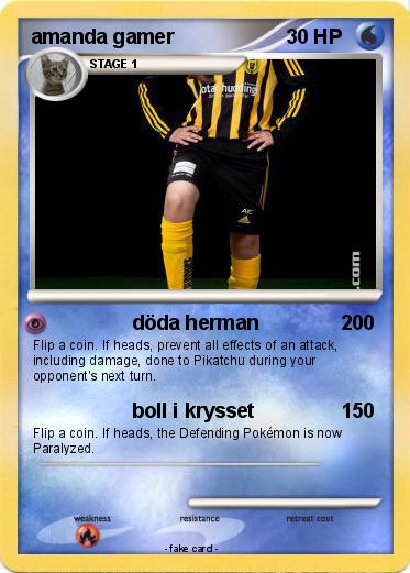 Pokemon amanda gamer