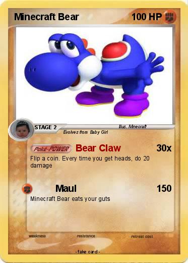 Pokemon Minecraft Bear