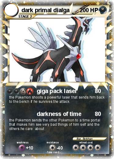 Pokemon dark primal dialga