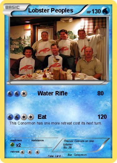 Pokemon Lobster Peoples