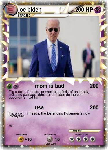 Pokemon joe biden