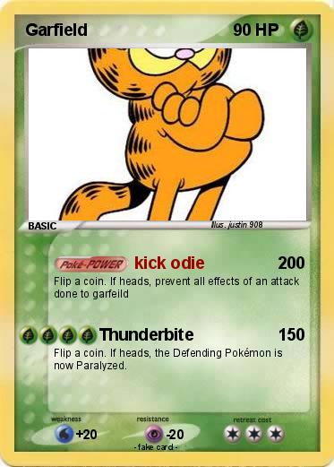 Pokemon Garfield