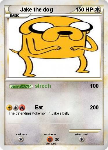 Pokemon Jake the dog