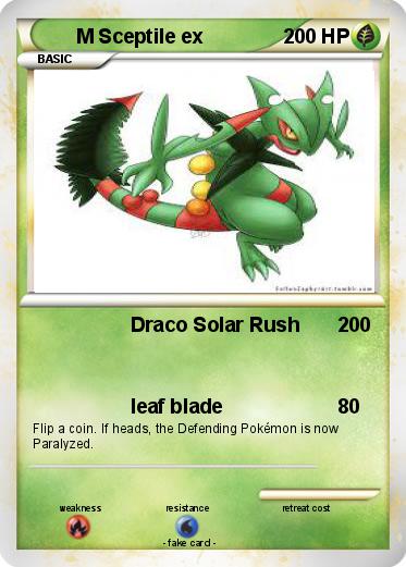 Pokemon M Sceptile ex