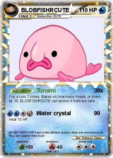 Pokemon BLOBFISHRCUTE