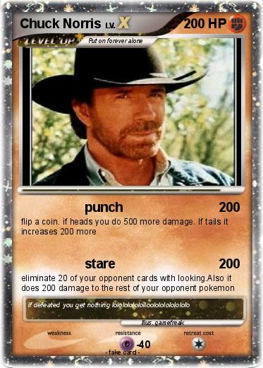 Pokemon Chuck Norris