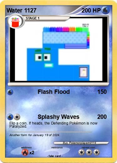 Pokemon Water 1127