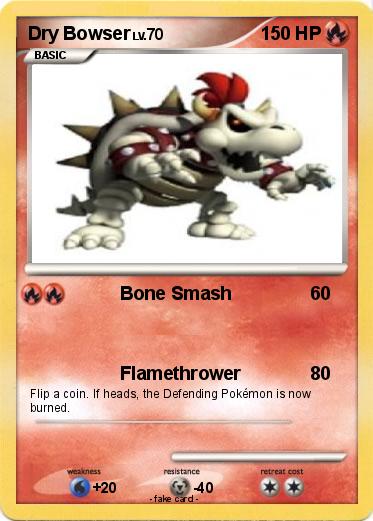 Pokemon Dry Bowser