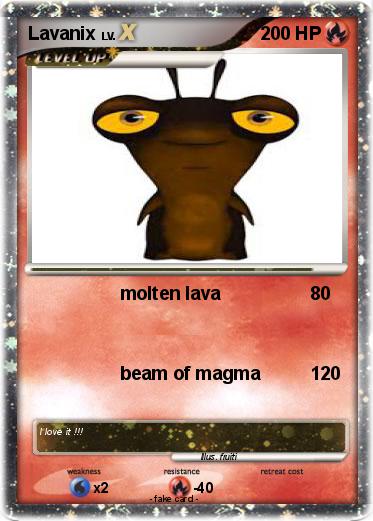 Pokemon Lavanix