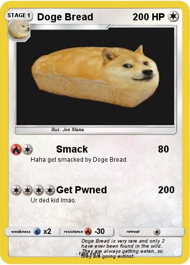Pokemon Doge Bread