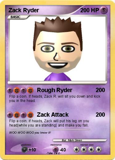 Pokemon Zack Ryder