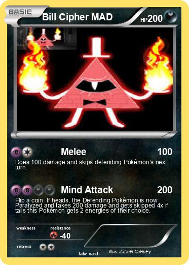 Pokemon Bill Cipher MAD