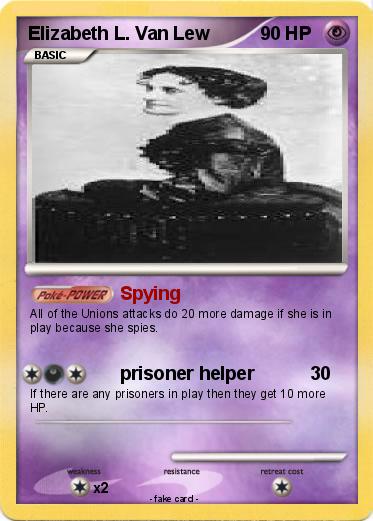 Pokemon Elizabeth L. Van Lew